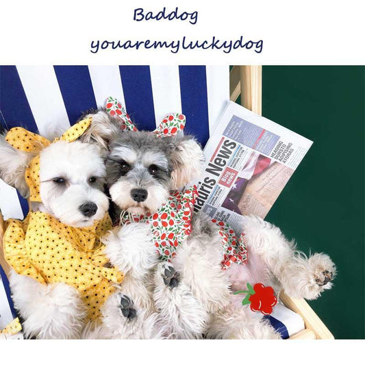 Summer Breeze Dog Dress: Stylish And Lightweight Pet Clothes For Small Dogs-1