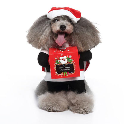 Funny Cosplay Pet Costume Set: Cute Cartoon Dog Outfit For Halloween And Christmas Dress-Up-4