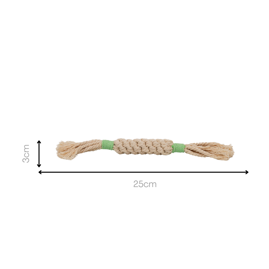 Rainbow Candy Macrame Rope Pet Toy-9