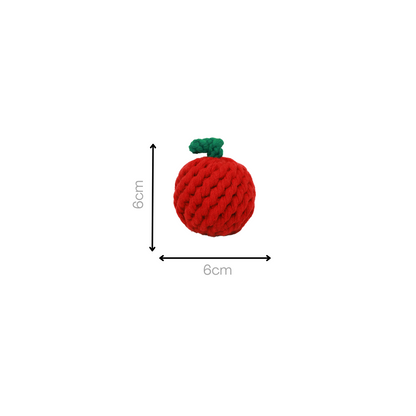 Fruity Delights handcrafted artisan rope dog toys - The Crazy Dog Shop 