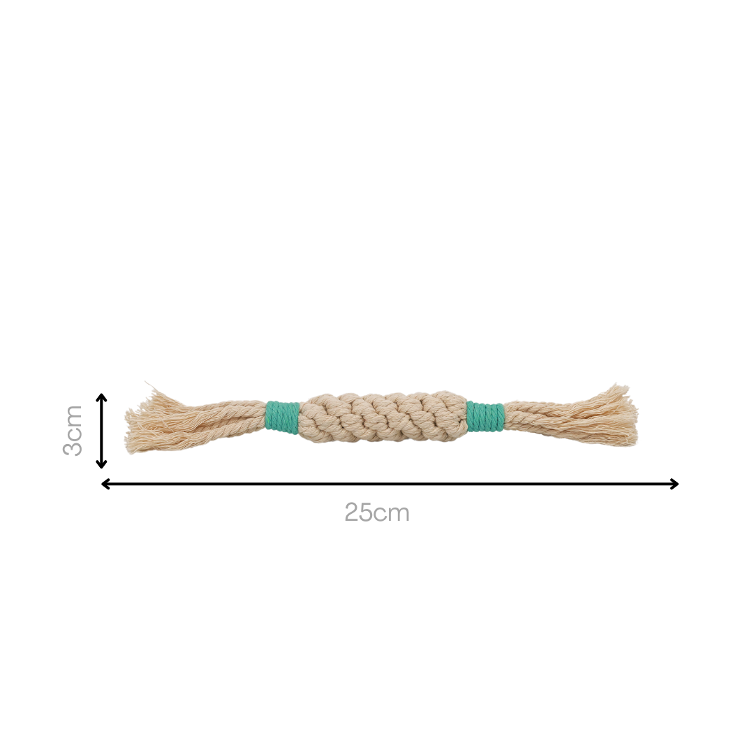 Rainbow Candy Macrame Rope Pet Toy-8