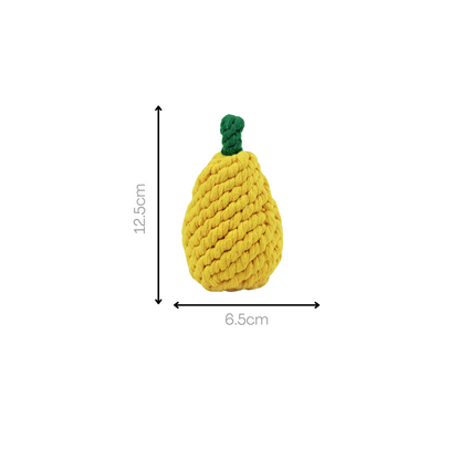 Fruity Delights handcrafted artisan rope dog toys - The Crazy Dog Shop 