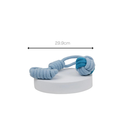 Sky and Cloud rope tug toy set for dogs - The Crazy Dog Shop 