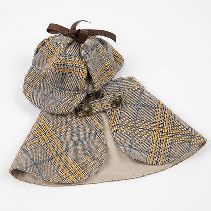 Clever Canine Detective Costume: Stylish And Playful Pet Apparel-4