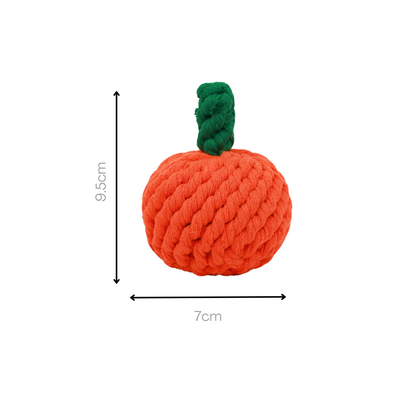 Fruity Delights handcrafted artisan rope dog toys - The Crazy Dog Shop 