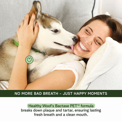 Healthy Woof oral care powder - ingredients view