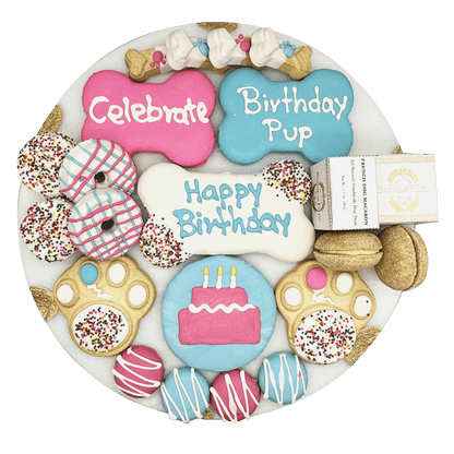 Birthday dog treats gift box - 18 handmade treats - The Crazy Dog Shop

