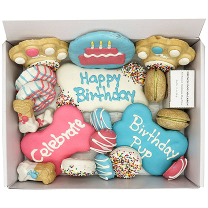 Birthday dog treats gift box - 18 handmade treats - The Crazy Dog Shop

