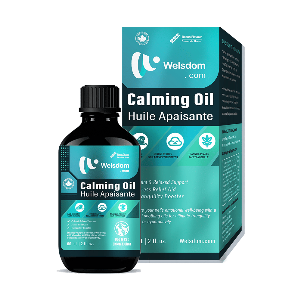 Calming oil for dogs - natural anxiety relief drops